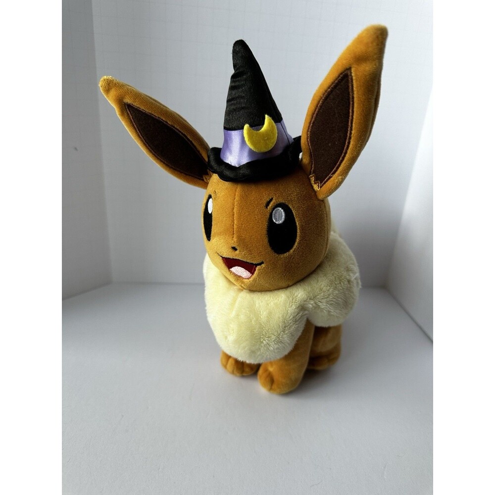 Eevee 10" Plush Pokémon GO Witch Hat Costume 2025 Nintendo Gamefreak